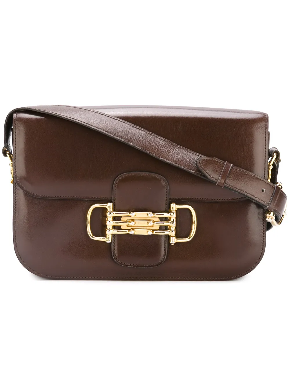 

Céline Pre-Owned flap shoulder bag - Brown
