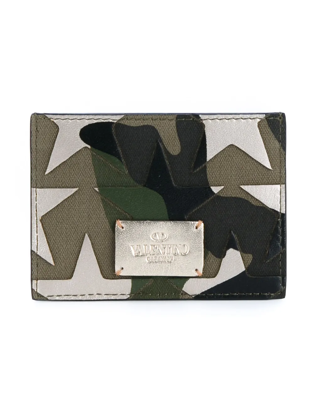  Valentino Garavani 'camustars' Kartenetui   Grün 