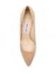 Jimmy Choo nude Romy 85 patent leather pumps