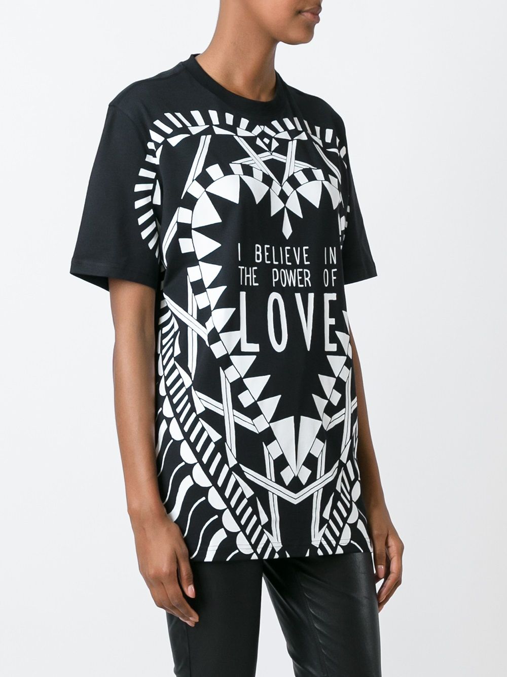 фото Givenchy футболка i believe in the power of love