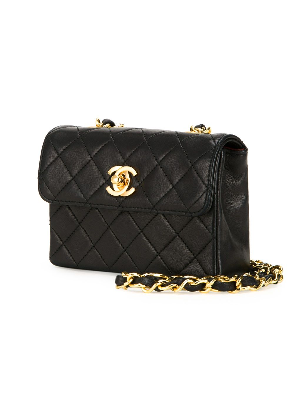 CHANEL micro flap shoulder bag Women