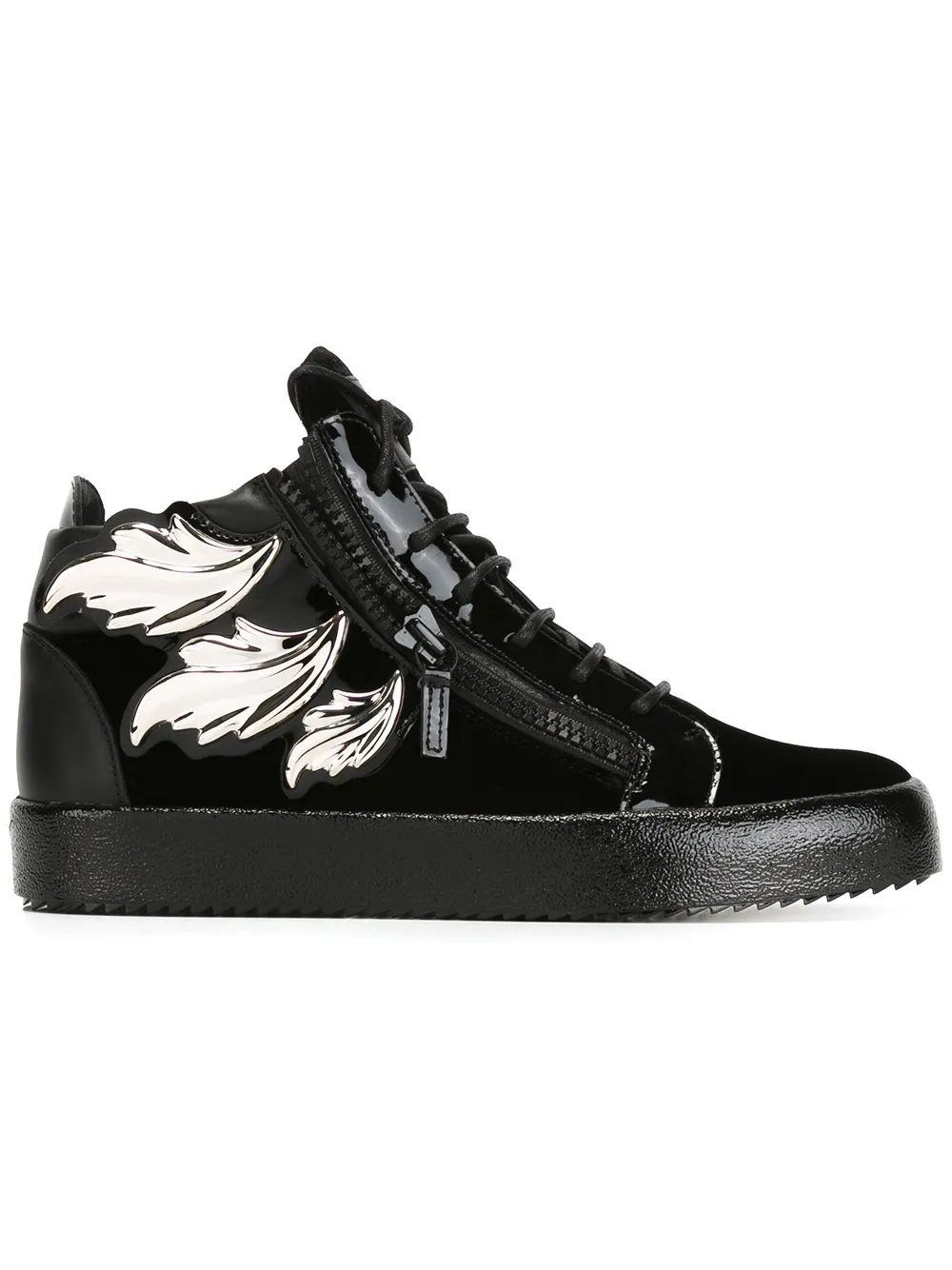 Giuseppe Zanotti 'Cruel' mid-top sneakers - Nero