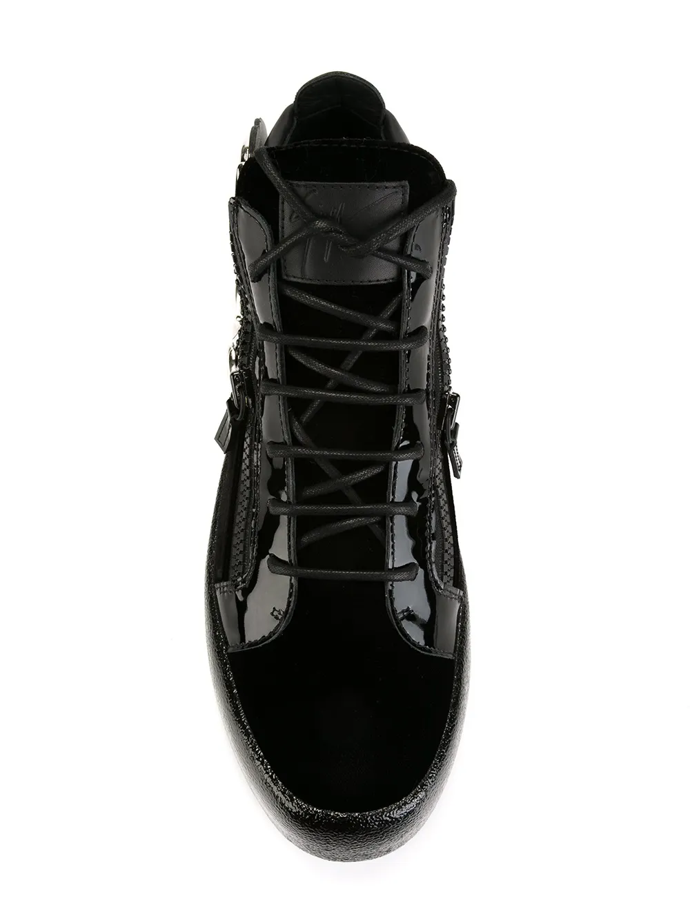 Giuseppe Zanotti 'Cruel' mid-top sneakers Zwart