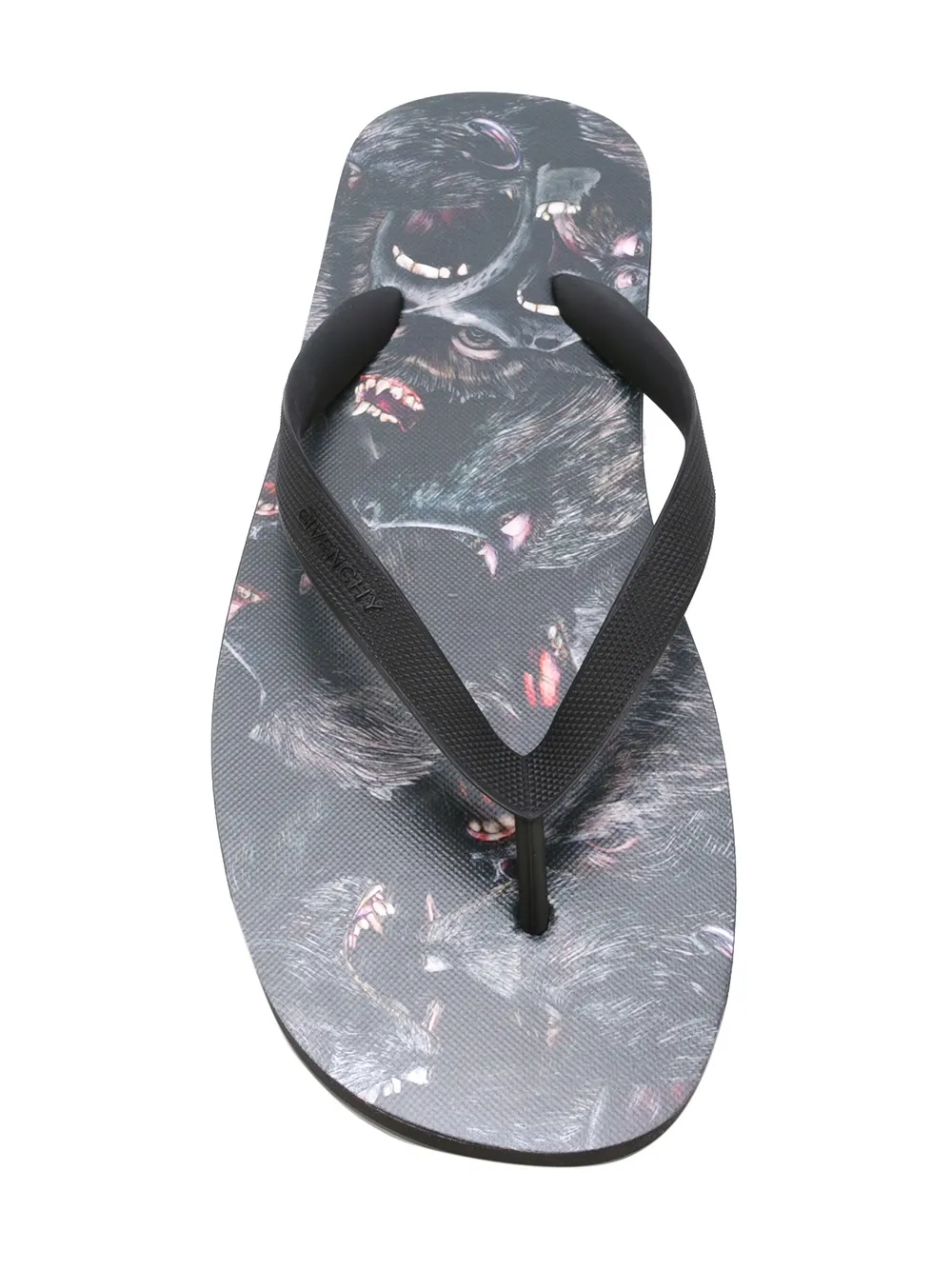 Givenchy classic flip-flops Zwart