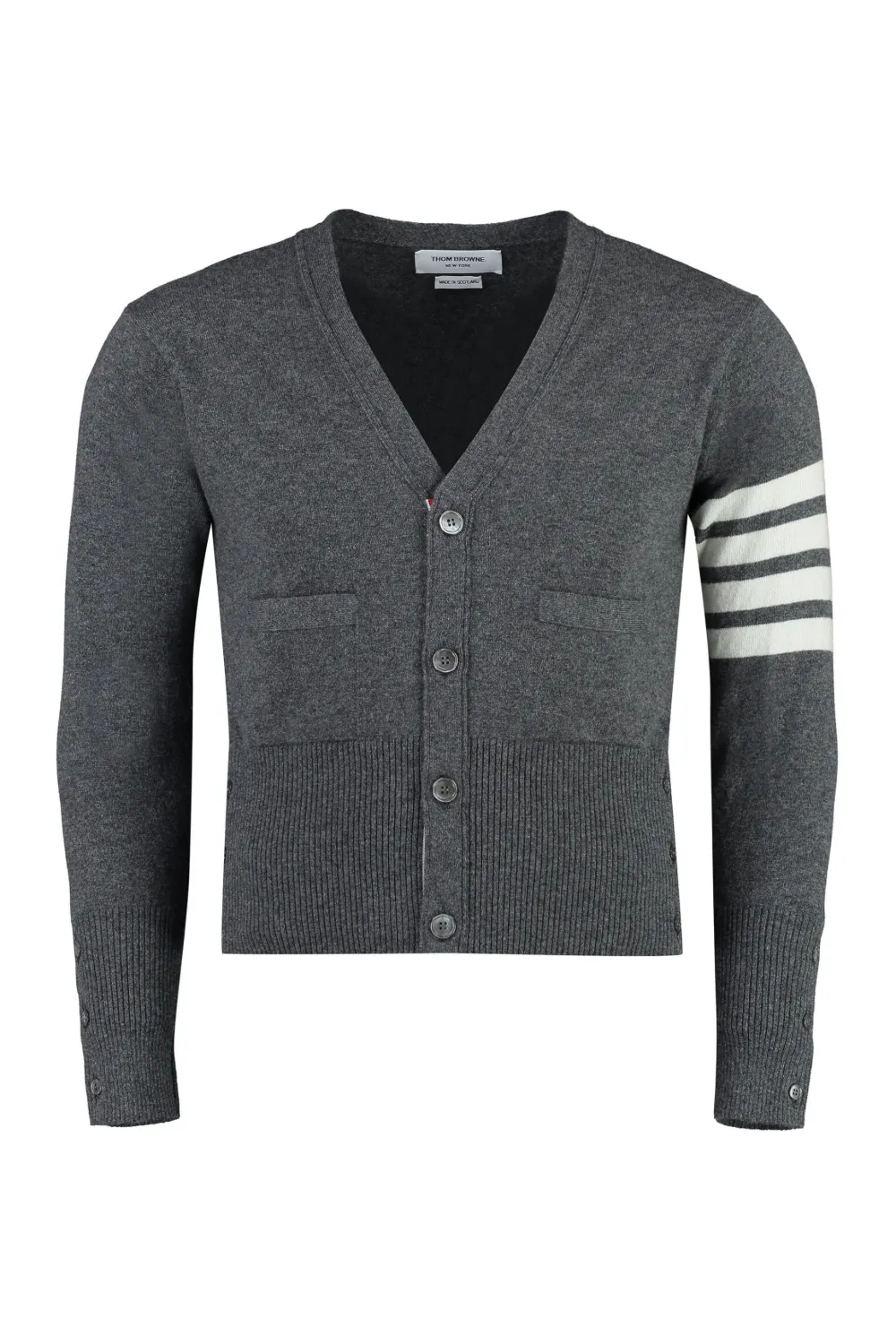 Thom Browne 4-Bar cashmere cardigan