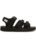 Suicoke velcro straps sandals - Black