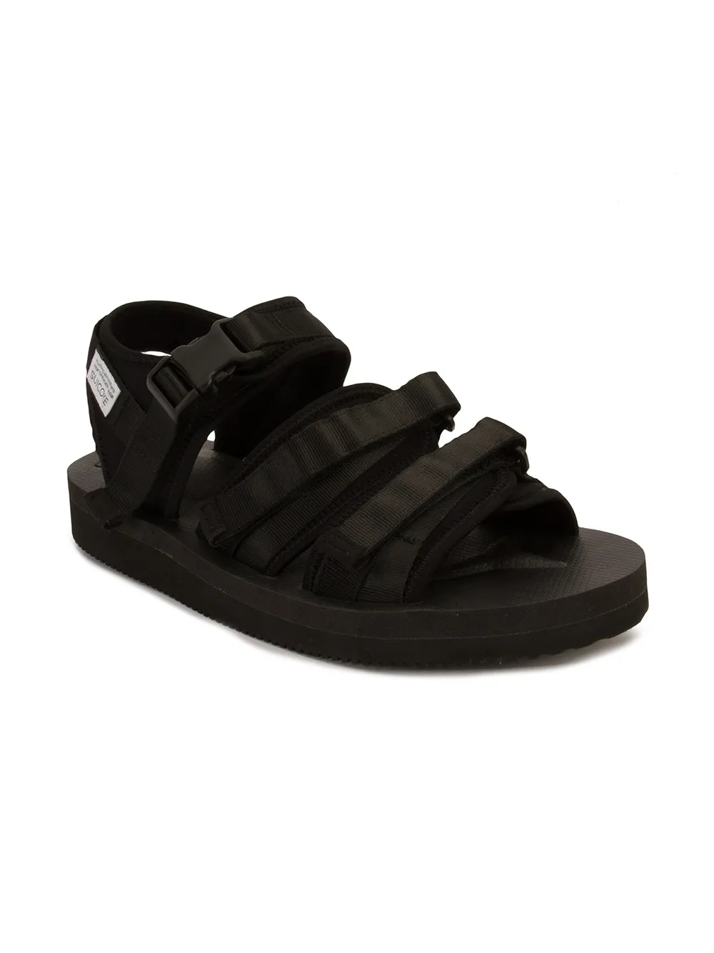 Suicoke velcro straps sandals - Zwart