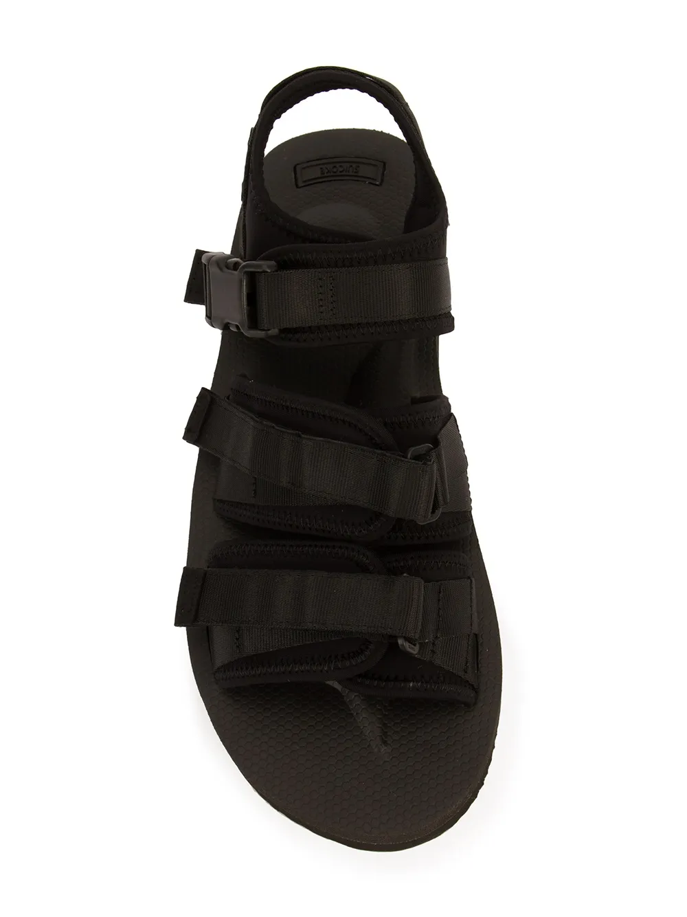 Suicoke velcro straps sandals Black