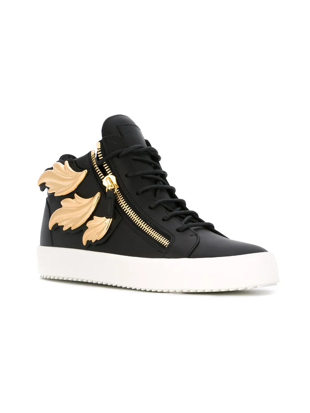 Giuseppe Zanotti 'Cruel' mid-top sneakers Zwart