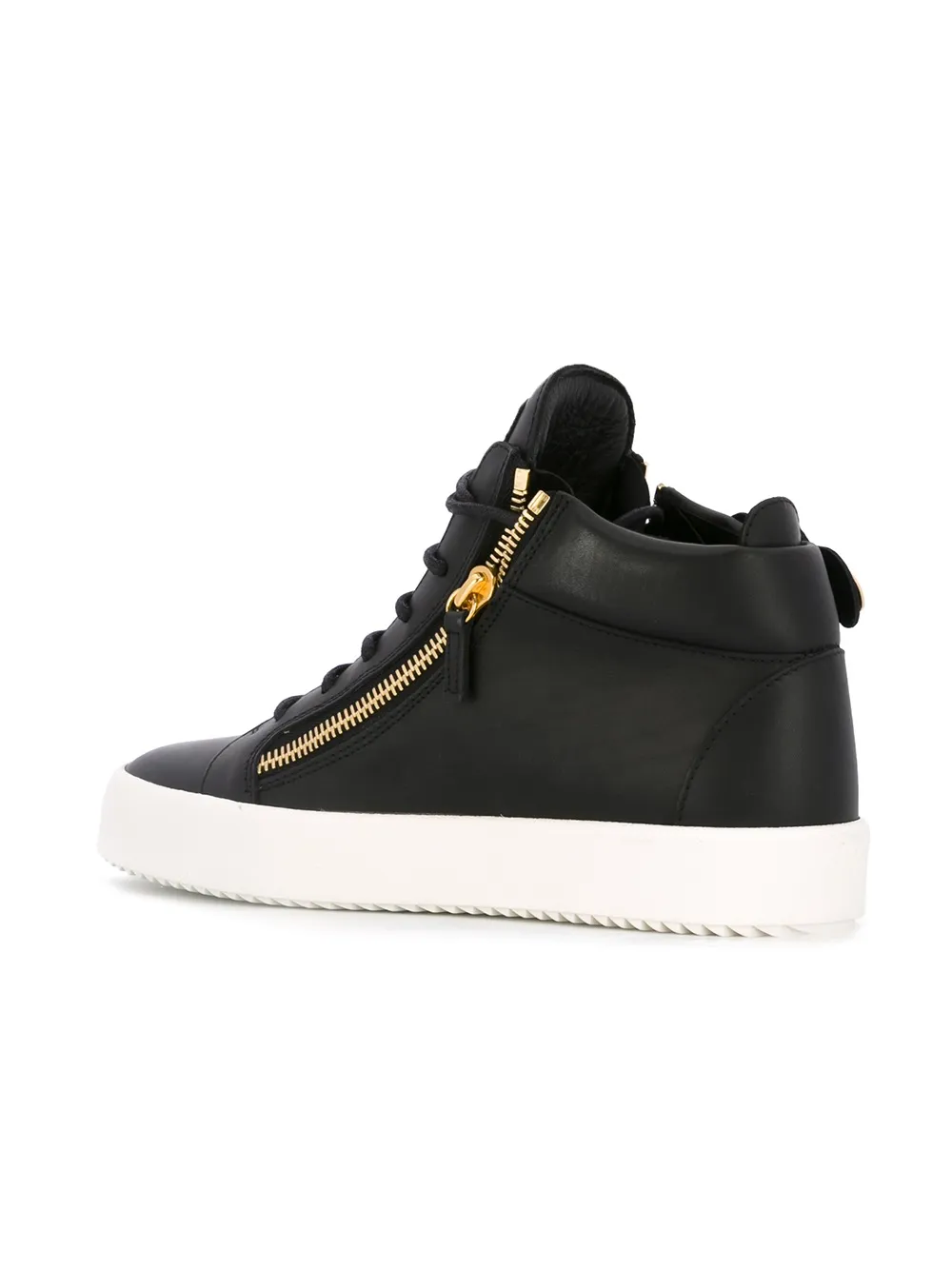 Giuseppe Zanotti 'Cruel' mid-top sneakers Zwart