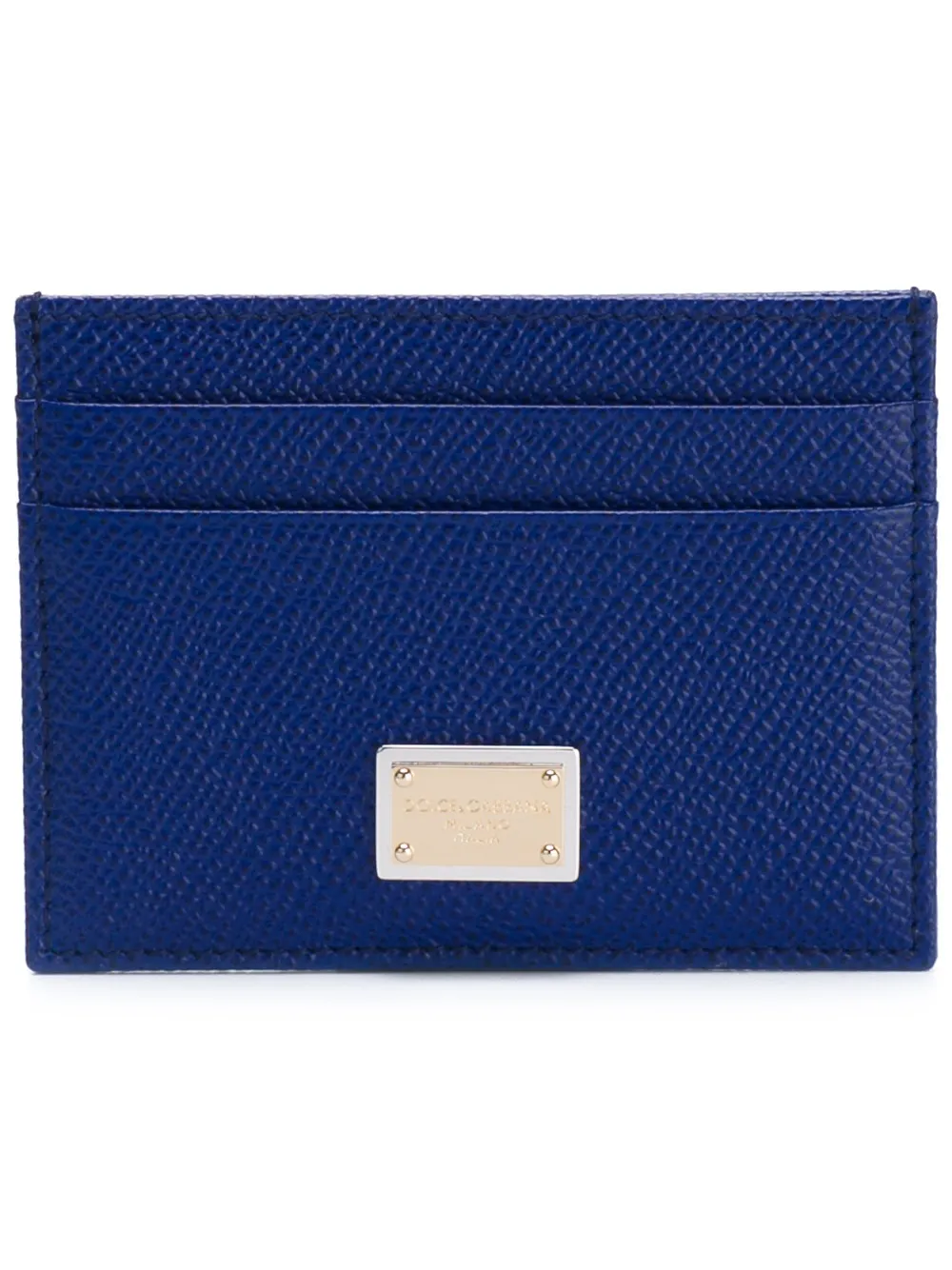 

Dolce & Gabbana tarjetero con logo - Azul