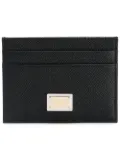 Dolce & Gabbana leather card holder - Black