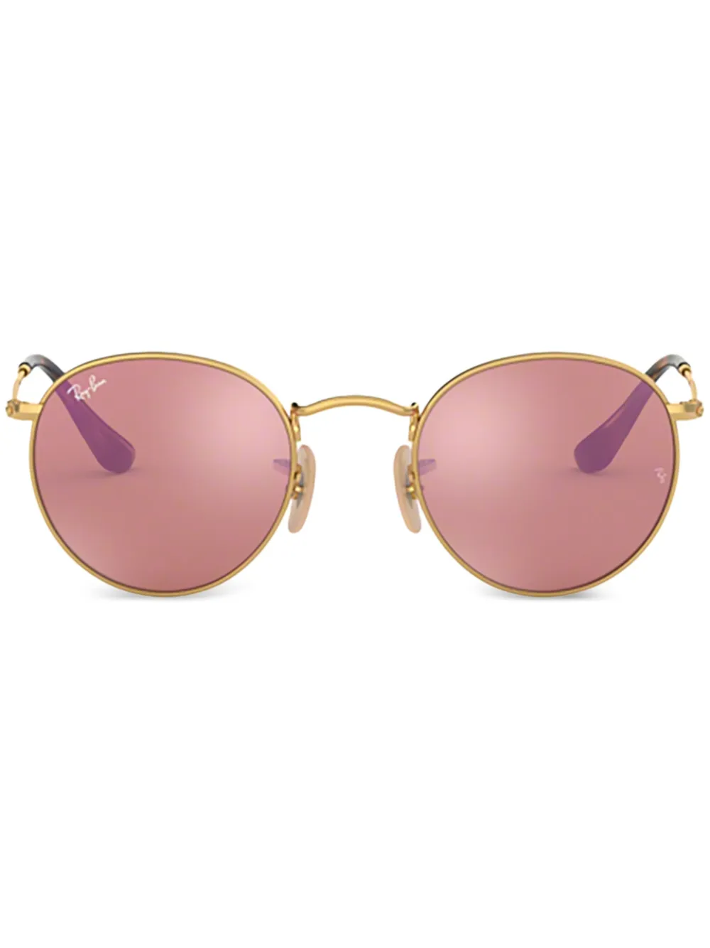 Ray-Ban round-frame sunglasses | Metallic | Image 1