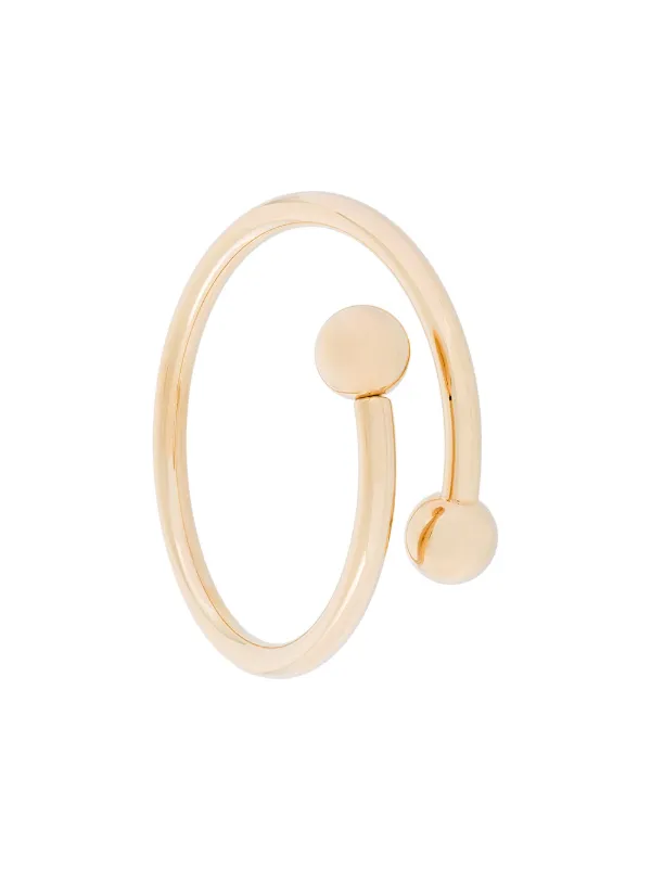 JW Anderson Double Ball Bracelet in Metallic