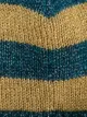 Gucci blue and mustard yellow striped knit beanie