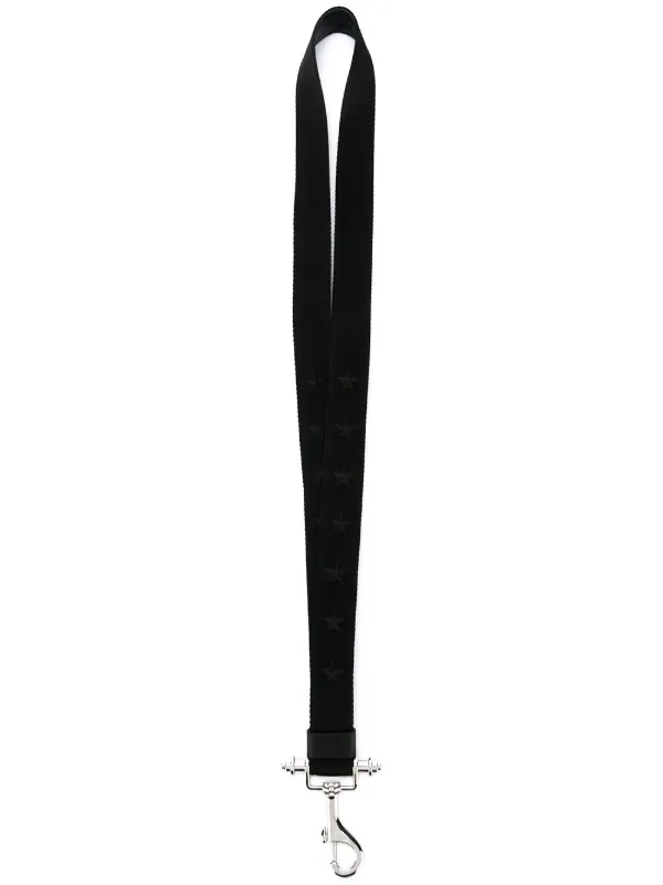 Givenchy エンボススター ネックストラップ | ブラック | FARFETCH JP