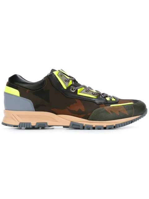 Lanvin tenis con paneles
