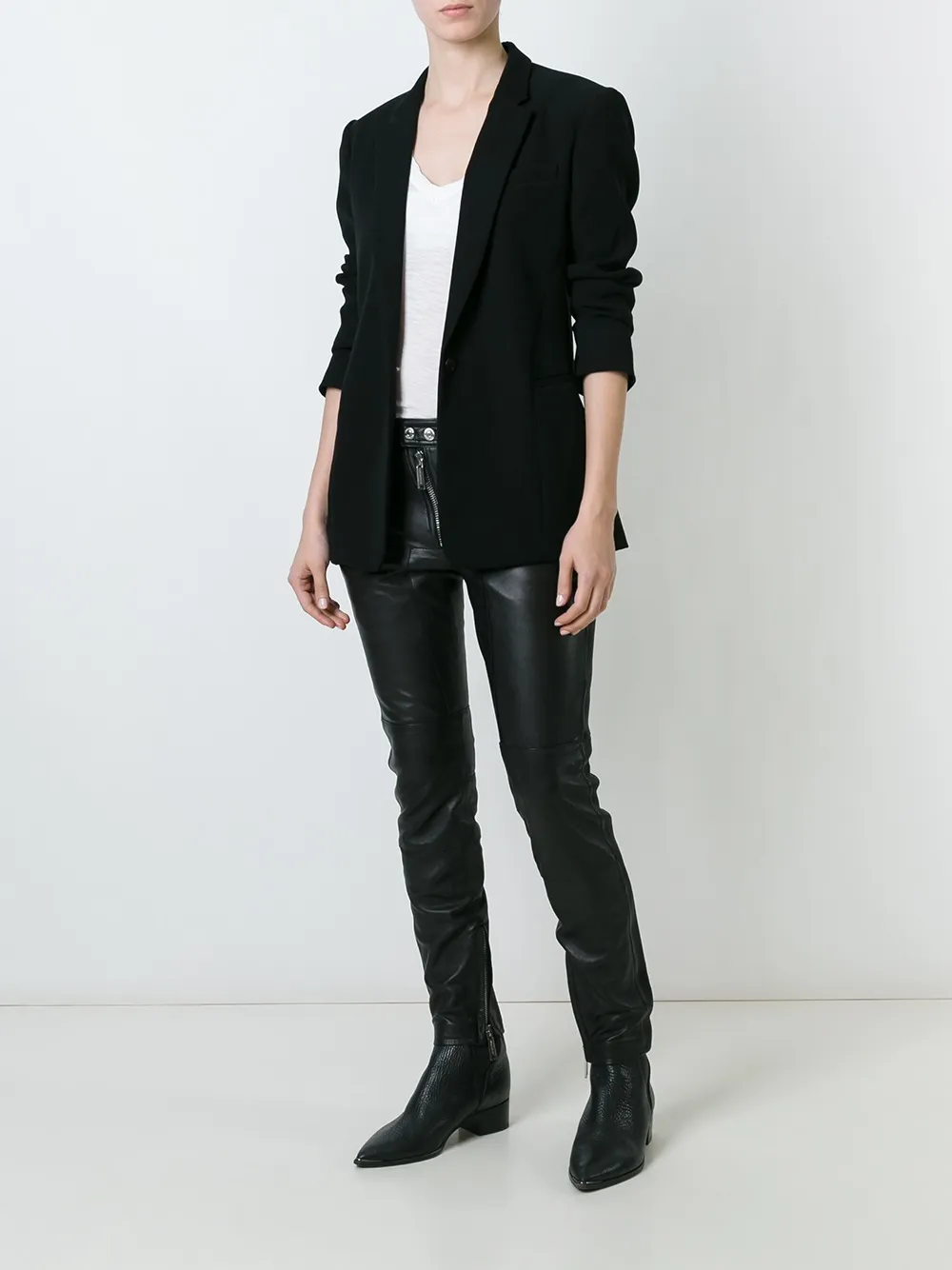 DSQUARED2 biker trousers Zwart