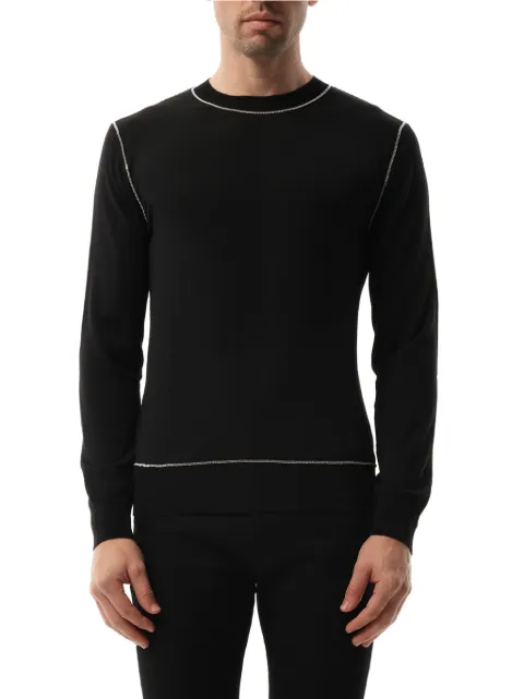 Givenchy pull à bordures en chaîne