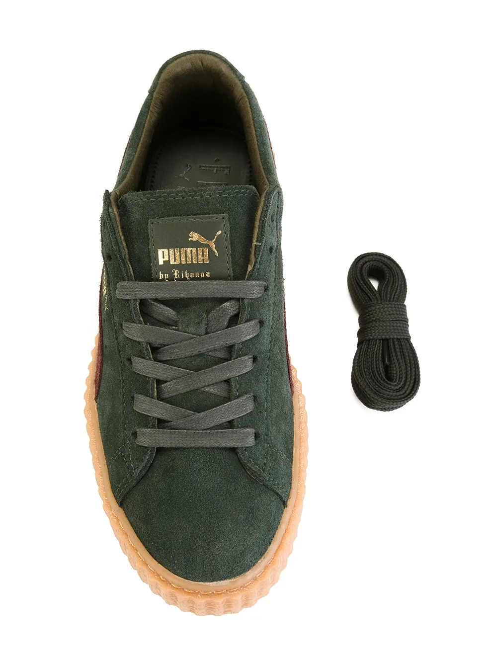 Fenty X Puma Fenty Puma x Rihanna creeper sneakers Groen