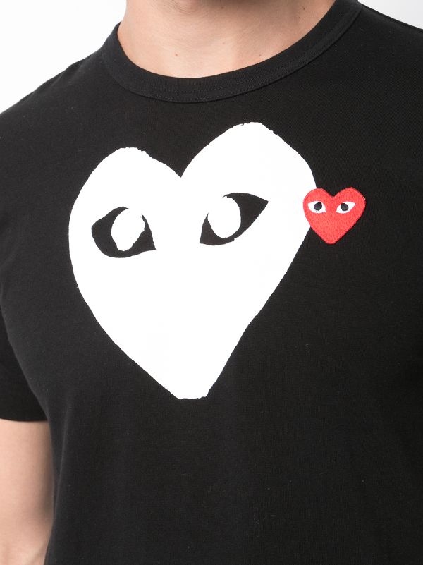 Comme Des Garçons Play ハートロゴ Tシャツ 通販 - FARFETCH