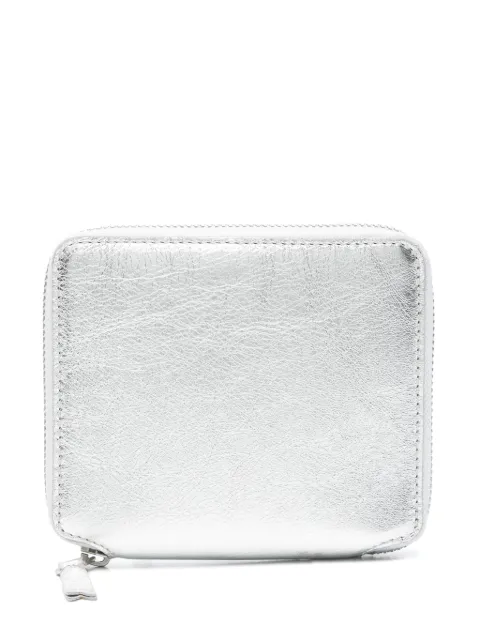 Comme Des Garçons Wallet metallic-effect wallet