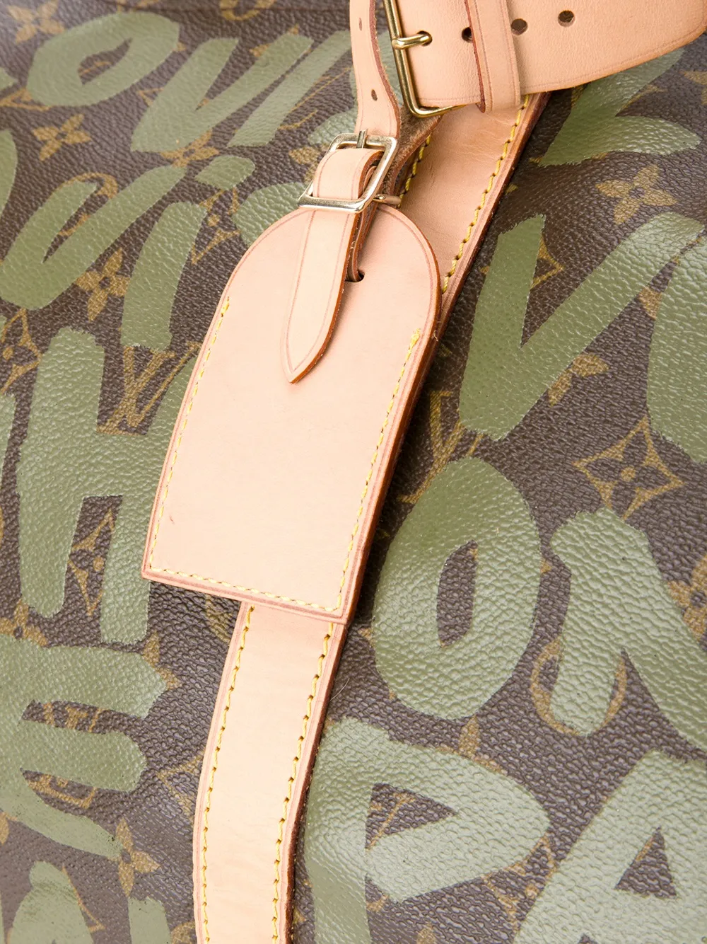 Louis Vuitton 'Keepall 50' Graffiti Holdall Farfetch