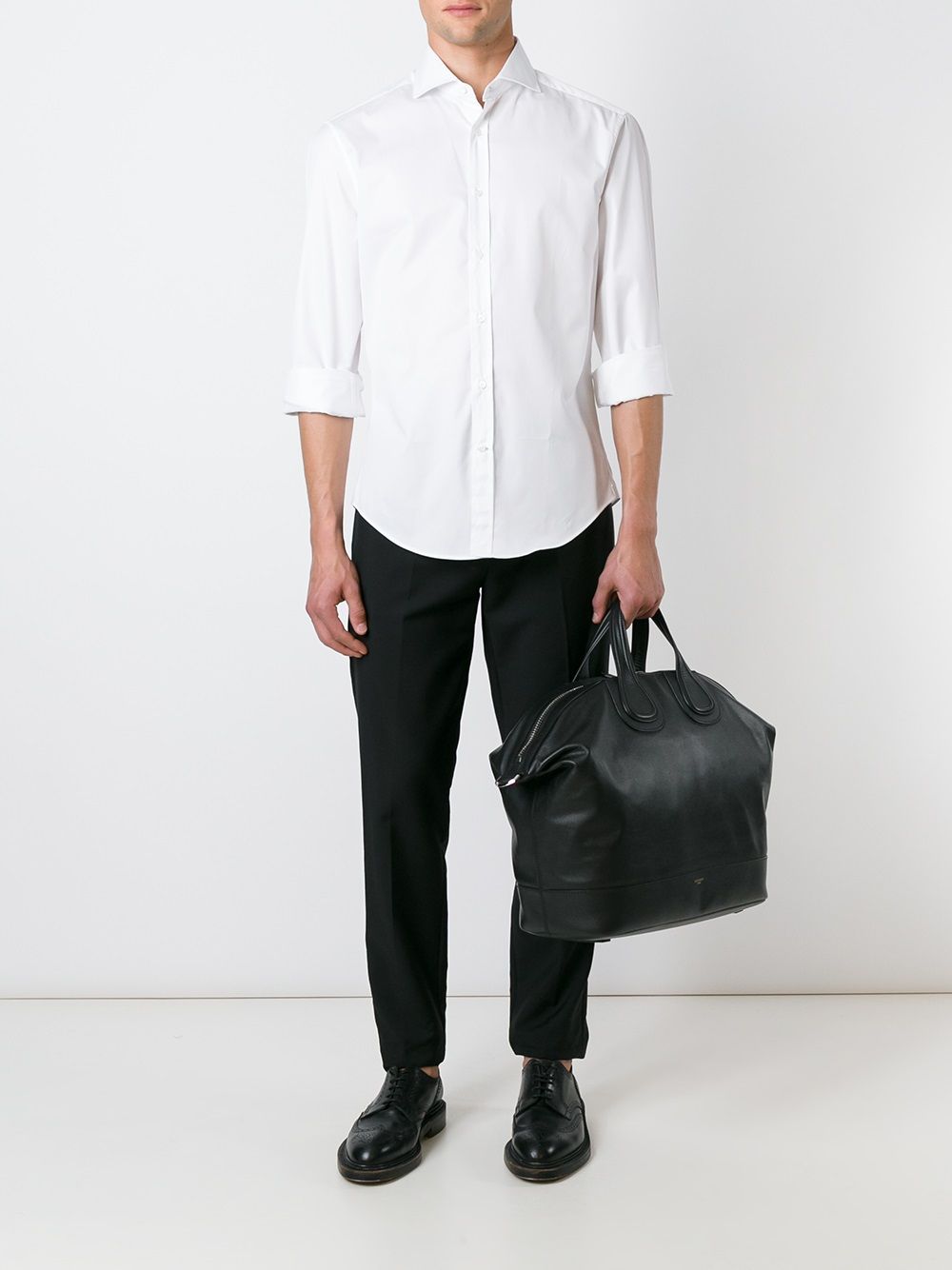 Brunello Cucinelli Klassiek overhemd - Wit