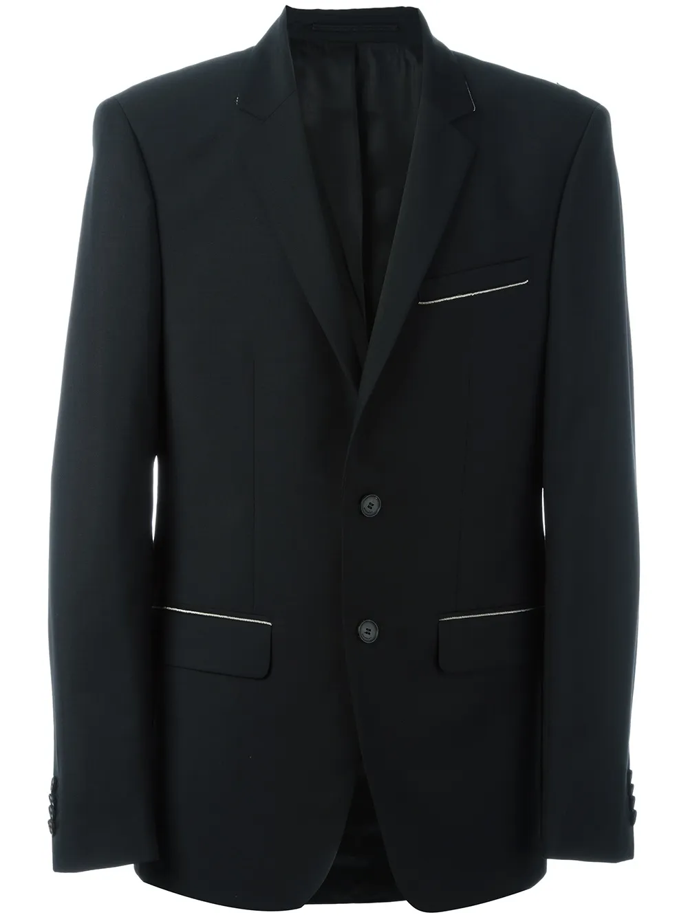 Givenchy chain trim blazer - Black