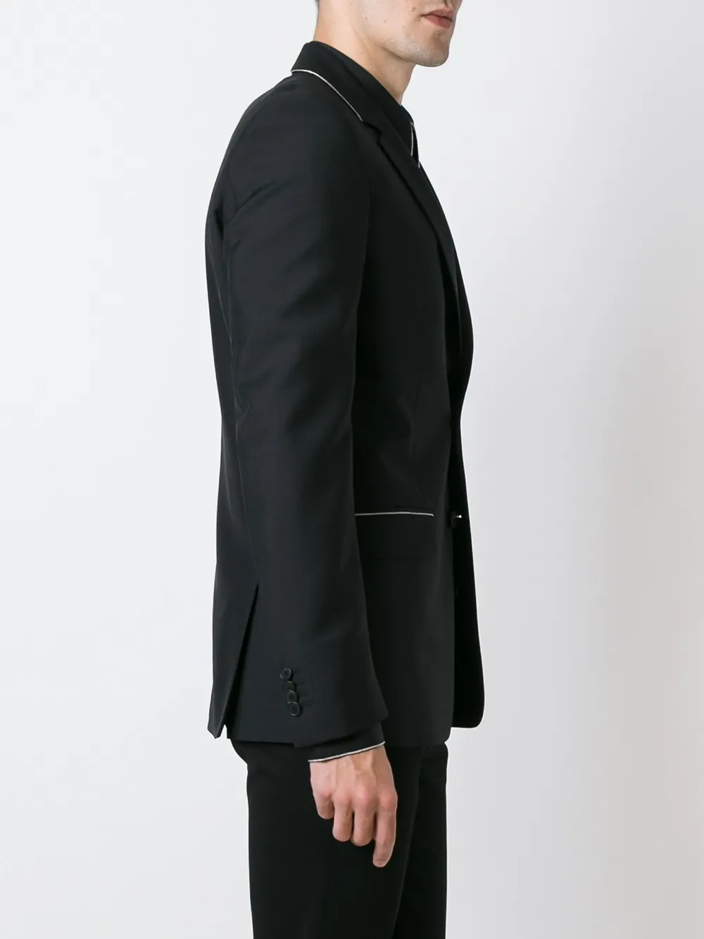 Givenchy chain trim blazer Zwart