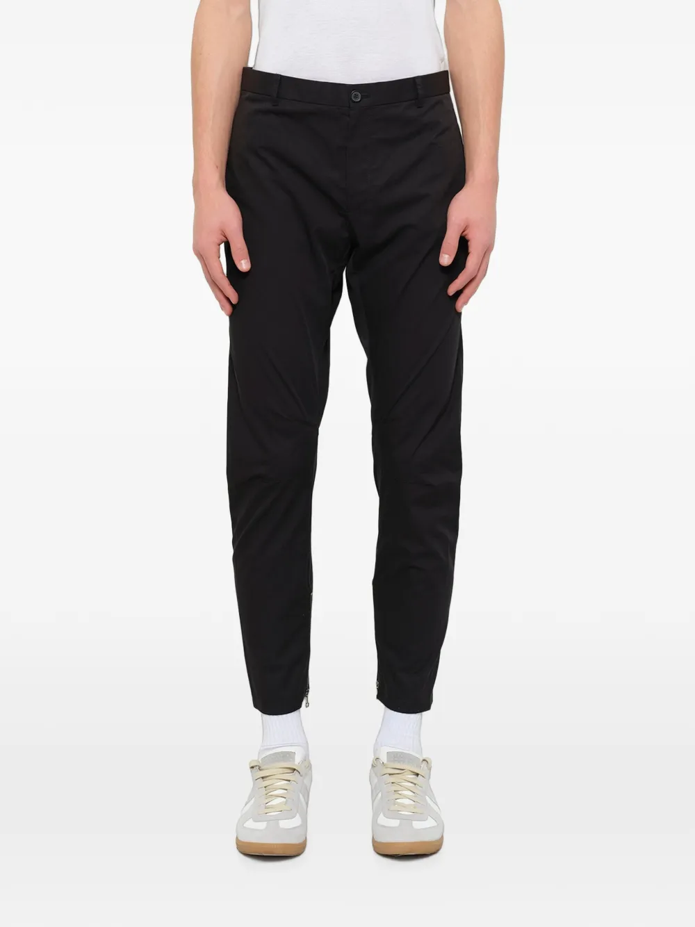 Lanvin tapered leg trousers - Nero
