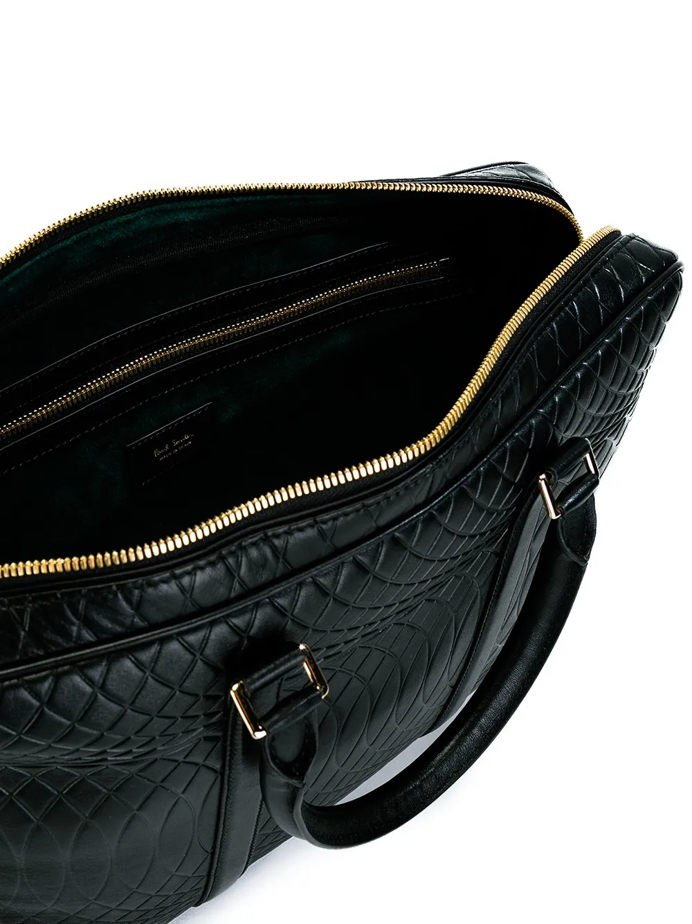 paul smith 浮雕纹理公文包