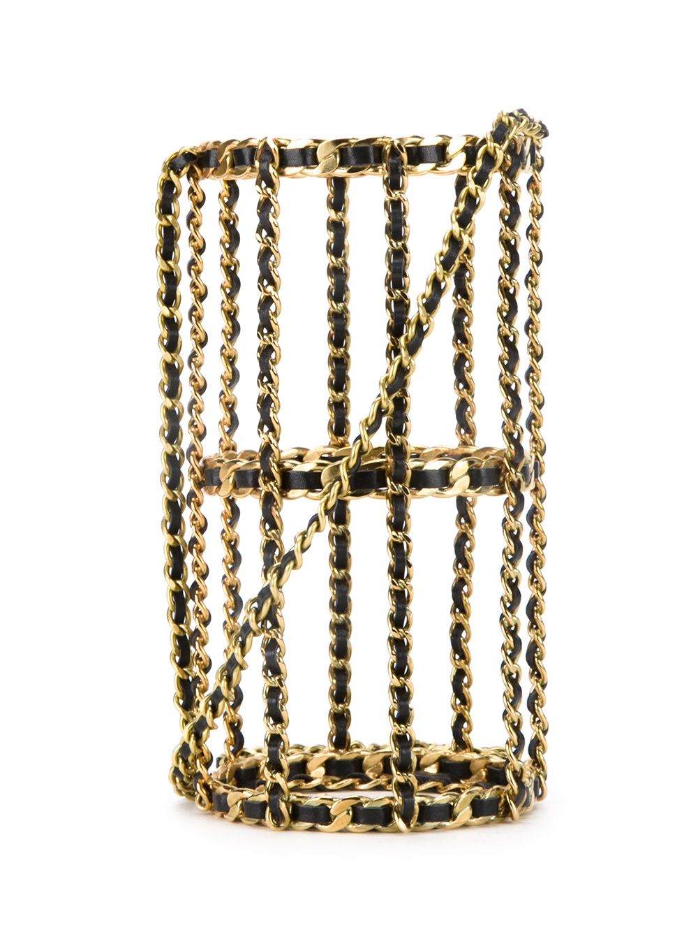 CHANEL chain cage shoulder bag Women