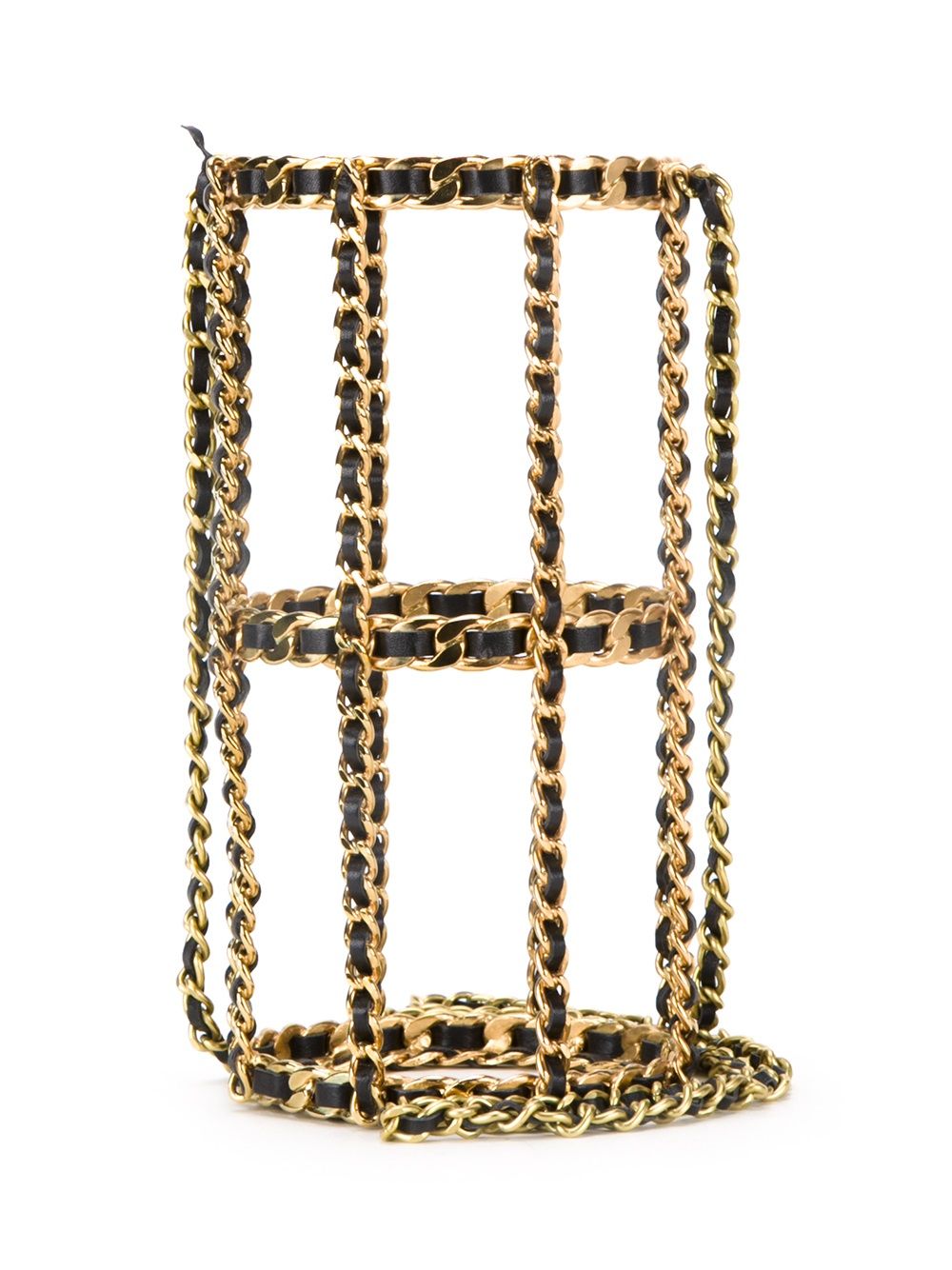 CHANEL chain cage shoulder bag Women