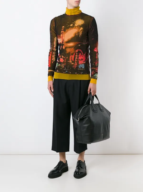 Jean Paul Gaultier Pre-Owned Paris Print Top | Multicolour