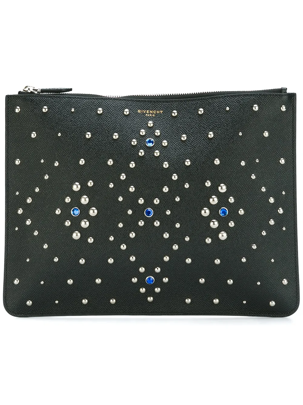 Givenchy stud embellished clutch - Nero