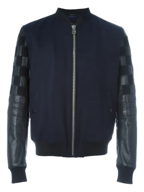 Lanvin patchwork bomber jacket