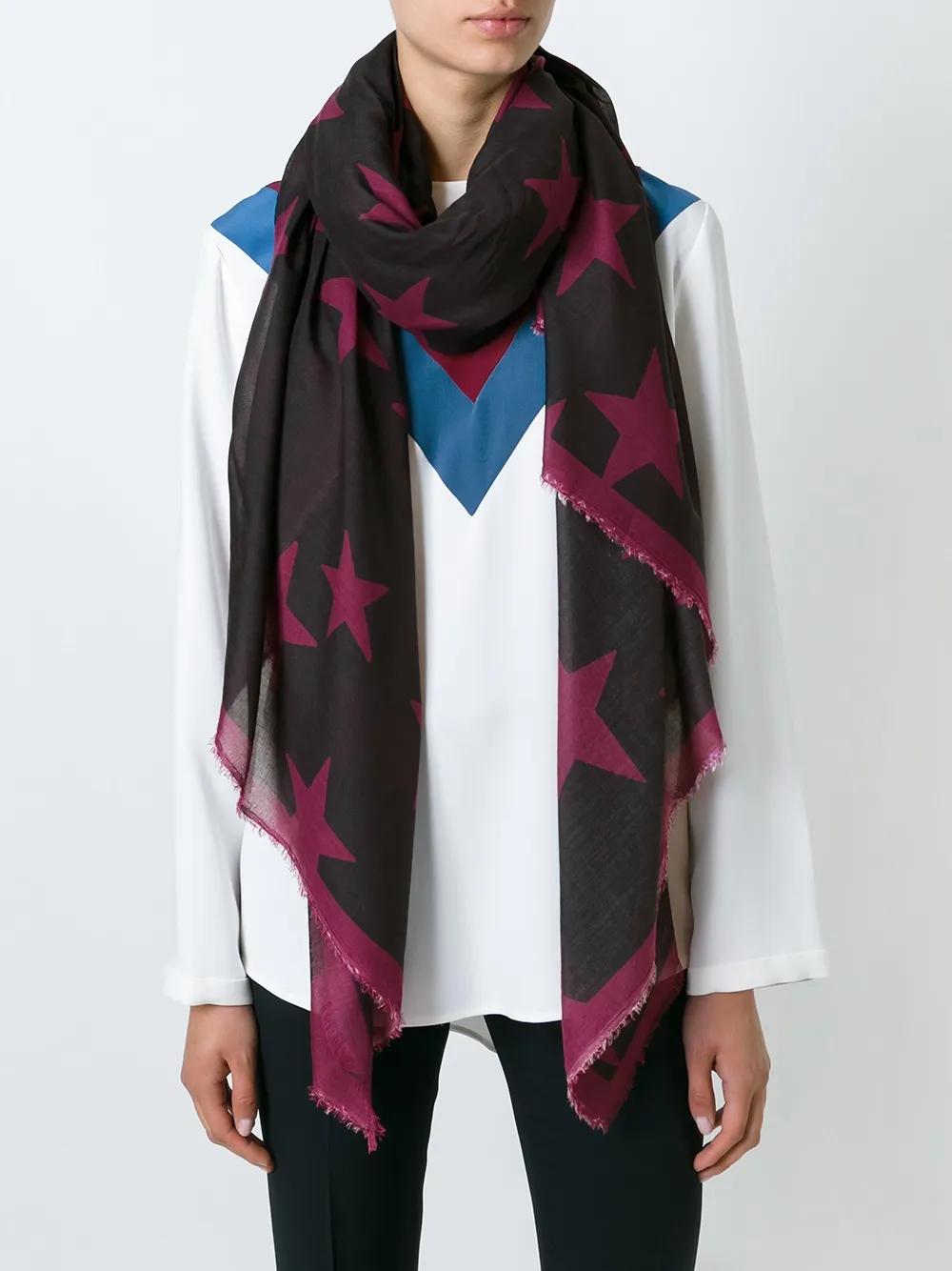 Stella Mccartney Star Print Scarf