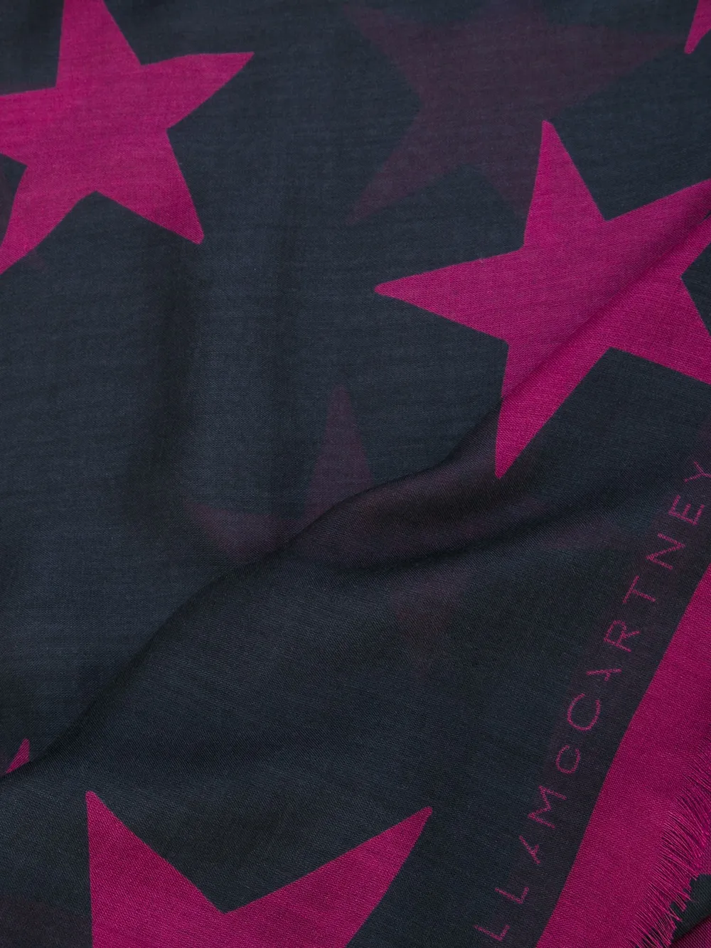 Stella Mccartney Star Print Scarf