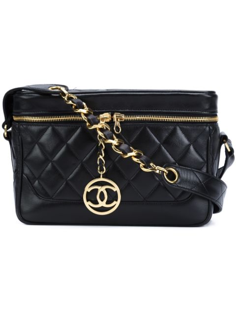 CHANEL quilted box shoulder bag Women