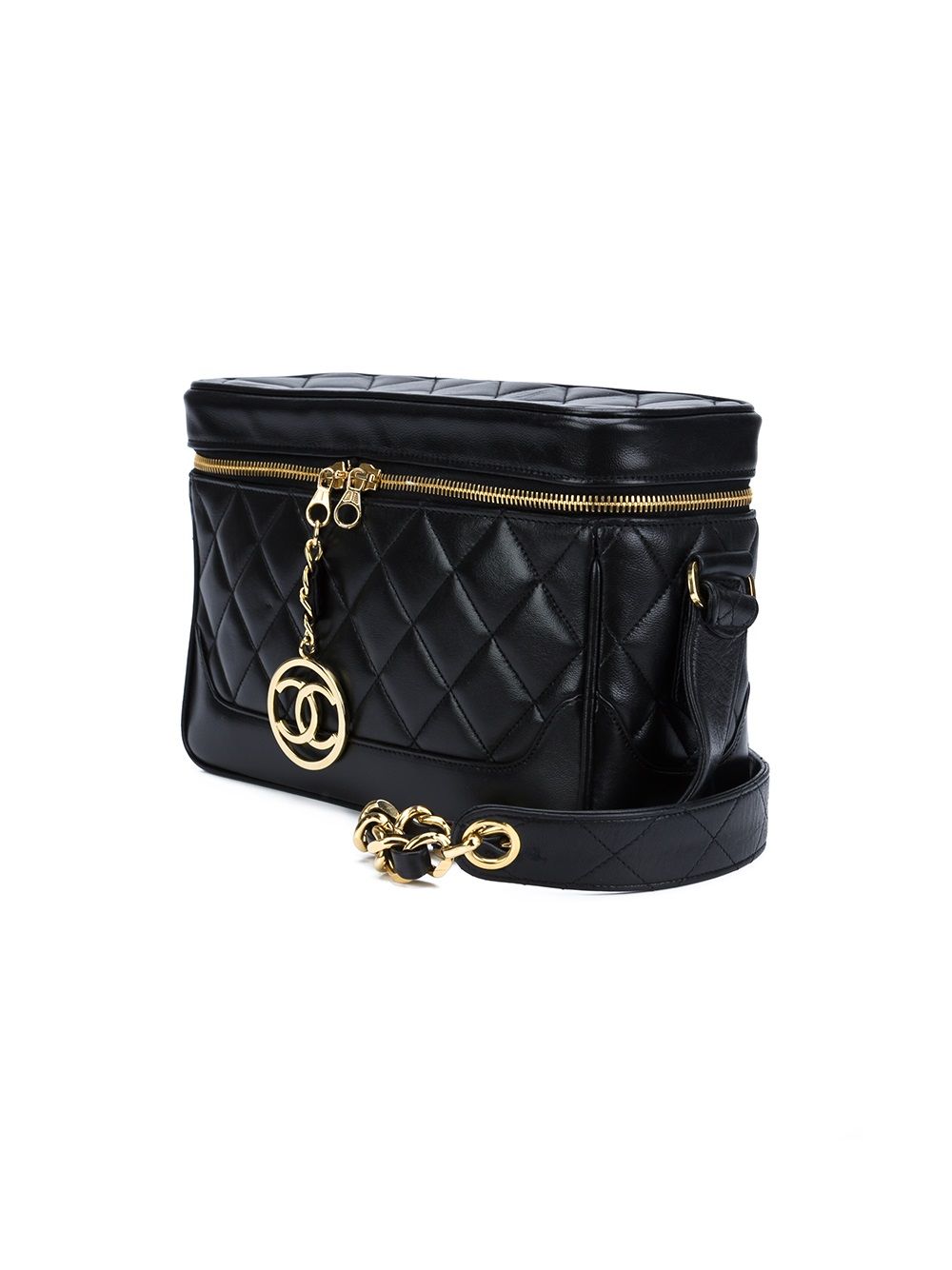 CHANEL quilted box shoulder bag Women