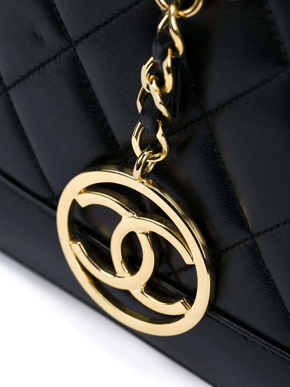 CHANEL quilted box shoulder bag Women