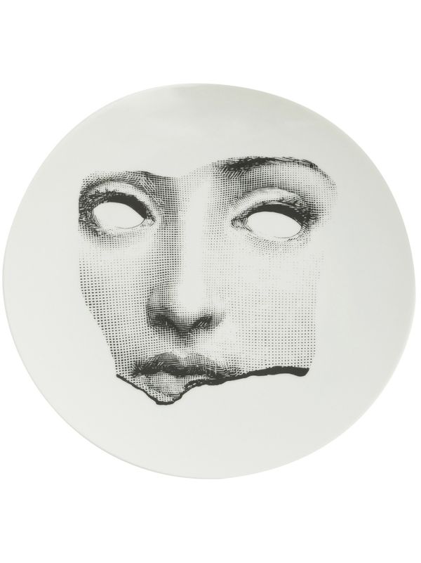 Fornasetti Assiette A Visage Imprime Farfetch