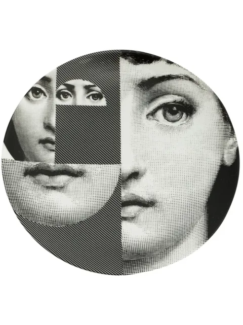 Fornasetti face print plate