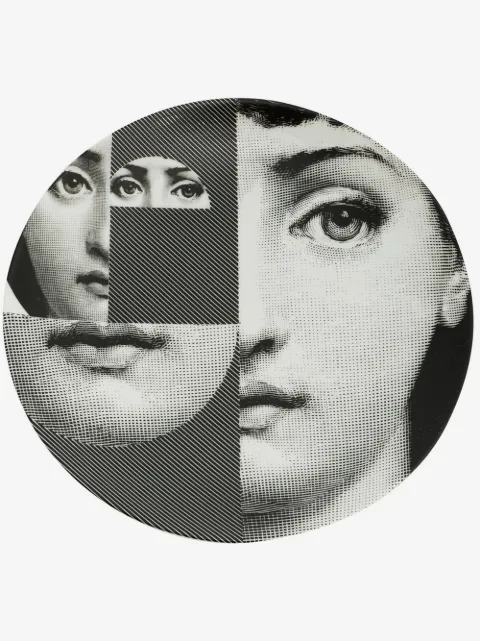 Fornasetti face print plate