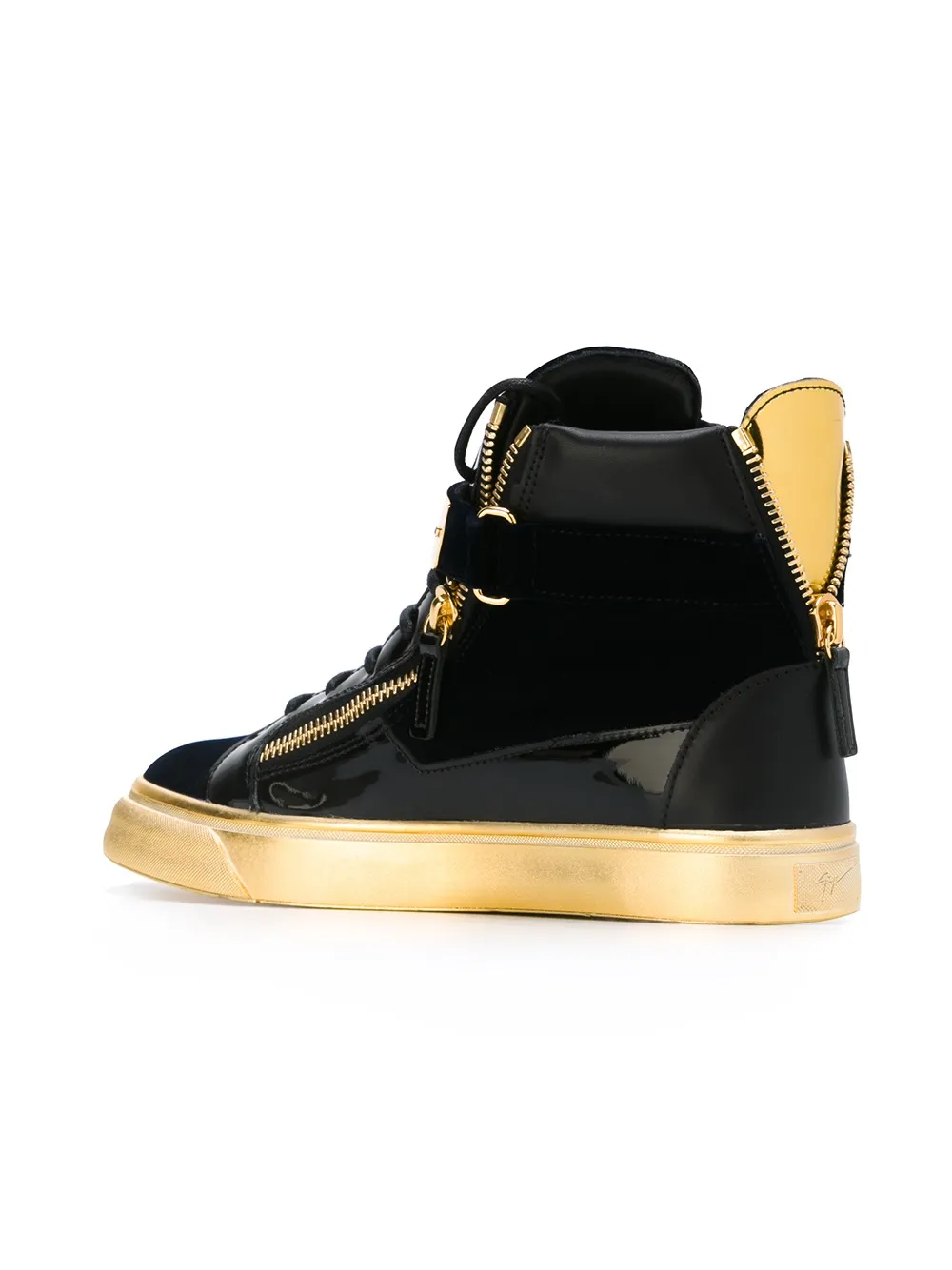 Giuseppe Zanotti 'Coby' hi-top sneakers Blauw
