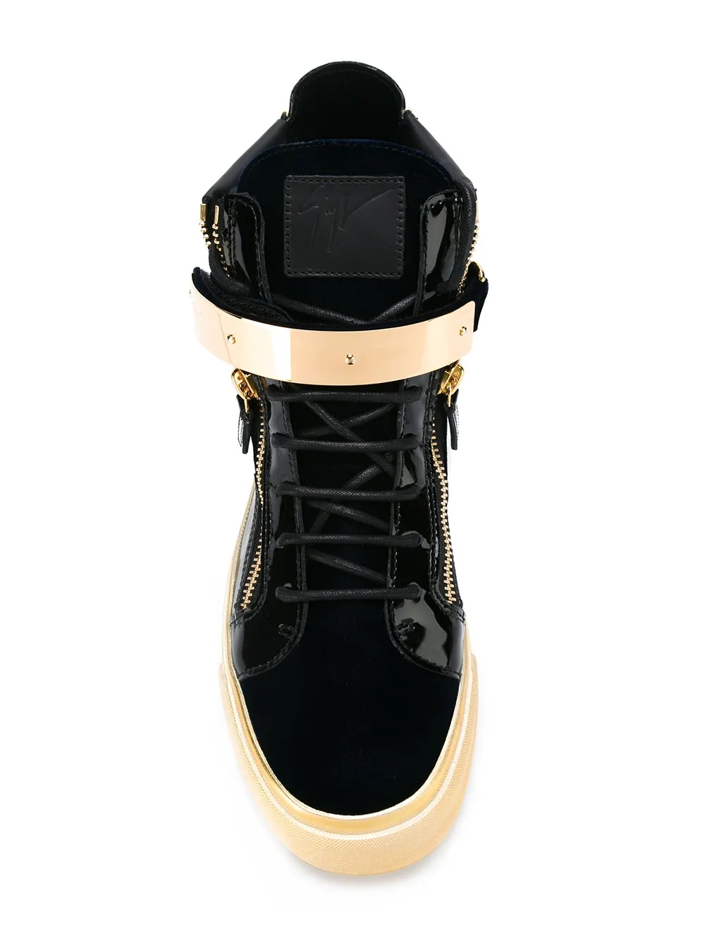 Giuseppe Zanotti 'Coby' hi-top sneakers Blauw