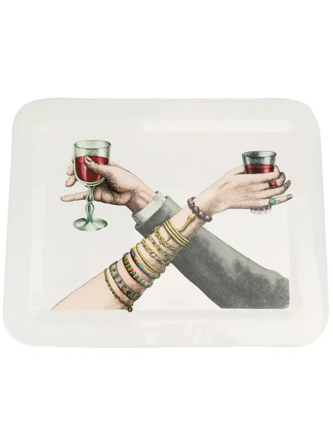 Fornasetti 'Brindisi' tray