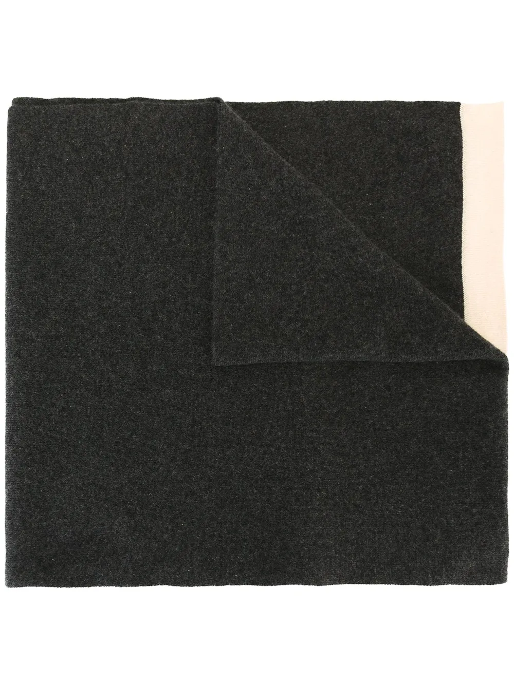 

Chanel Pre-Owned 1990s colour block scarf - Grey