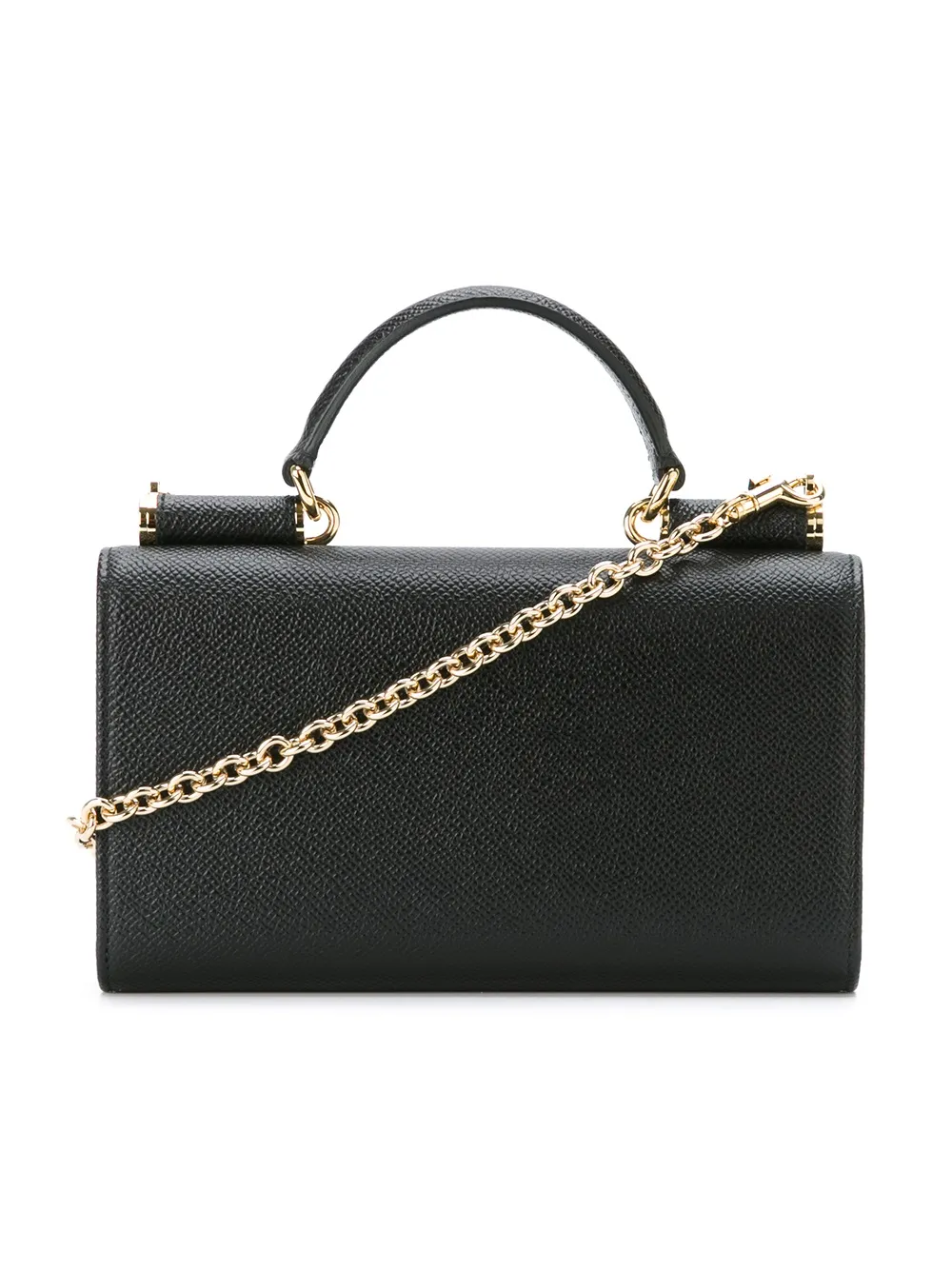 Dolce & Gabbana mini Von wallet crossbody bag Zwart